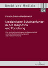 Buchcover Medizinische Zufallsbefunde in der Diagnostik und Forschung