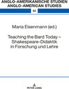Buchcover Teaching the Bard Today – Shakespeare-Didaktik in Forschung und Lehre