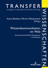 Buchcover Wissenskommunikation im Web