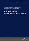 Buchcover Current Issues in the Slovak Mass Media