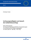 Buchcover Verfassungsmäßigkeit und Zukunft des Solidaritätszuschlags