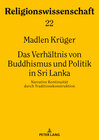 Buchcover Das Verhältnis von Buddhismus und Politik in Sri Lanka