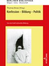 Buchcover Konfession - Bildung - Politik