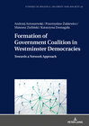 Buchcover Formation of Government Coalition in Westminster Democracies