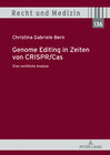 Buchcover Genome Editing in Zeiten von CRISPR/Cas