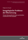 Buchcover Imagologische Probleme der Übersetzung