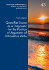 Buchcover Quantifier Scope as a Diagnostic for the Position of Arguments of Ditransitive Verbs