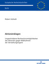 Buchcover Aktionärsklagen