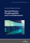 Buchcover Sprachreflexion – Handlungsfelder und Erwerbskontexte