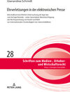 Buchcover Ehrverletzungen in der elektronischen Presse