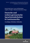 Buchcover Deutsche und weitere germanische Sprachminderheiten in Lateinamerika