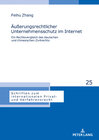 Buchcover Äußerungsrechtlicher Unternehmensschutz im Internet