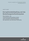 Buchcover Korruptionsbekämpfung und das Bestechungsstrafrechtssystem