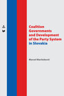 Buchcover Coalition Governments and Development of the Party System in Slovakia