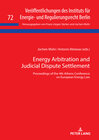 Buchcover Energy Arbitration and Judicial Dispute Settlement