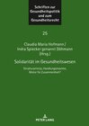 Buchcover Solidarität im Gesundheitswesen