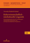 Buchcover Kulturwissenschaftlich-interkulturelle Linguistik
