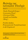 Buchcover Freiheit Denken. Protestantische Transformationen in der Gegenwart