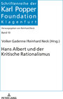 Buchcover Hans Albert und der Kritische Rationalismus
