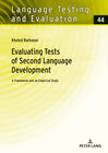 Buchcover Evaluating Tests of Second Language Development