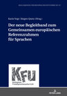 Buchcover Der neue Begleitband zum Gemeinsamen europäischen Referenzrahmen für Sprachen