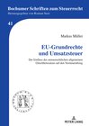 Buchcover EU-Grundrechte und Umsatzsteuer