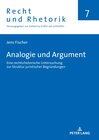 Buchcover Analogie und Argument
