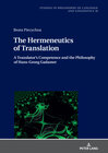 Buchcover The Hermeneutics of Translation