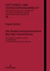 Buchcover Die direkte Inanspruchnahme des D&O-Versicherers