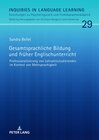 Buchcover Gesamtsprachliche Bildung und früher Englischunterricht