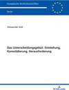 Buchcover Das Unterscheidungsgebot: Entstehung, Konsolidierung, Herausforderung