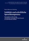 Buchcover Validität und schriftliche Sprachkompetenz