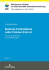 Buchcover Business Combinations under Common Control