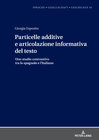 Buchcover Particelle additive e articolazione informativa del testo