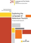 Buchcover Exploring the Language of Adventure Tourism