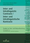 Buchcover Inter- and Intralinguistic Contrasts / Inter- und intralinguistische Kontraste