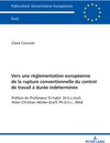 Buchcover Vers une réglementation européenne de la rupture conventionnelle du contrat de travail à durée indéterminée