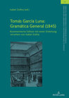 Buchcover Tomás García Luna: Gramática General (1845)