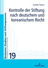 Buchcover Kontrolle der Stiftung nach deutschem und koreanischem Recht