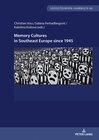 Buchcover Memory Cultures in Southeast Europe since 1945