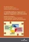 Buchcover A Multidisciplinary Approach to Applied Linguistics and Education