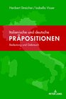 Buchcover Italienische und deutsche Präpositionen