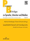 Buchcover Lesedidaktik Deutsch als Fremdsprache
