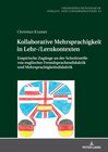 Buchcover Kollaborative Mehrsprachigkeit in Lehr-/Lernkontexten