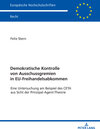 Buchcover Demokratische Kontrolle von Ausschussgremien in EU-Freihandelsabkommen