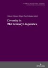 Buchcover Diversity in 21st Century Linguistics