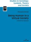 Buchcover Being Human in a Virtual Society