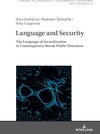 Buchcover Language and Security