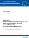 Buchcover Die Reform der Hinzurechnungsbesteuerung auf Basis der Anti Tax Avoidance Directive und ihre Bedeutung für Unternehmensa