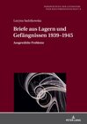 Buchcover Briefe aus Lagern und Gefängnissen 1939–1945